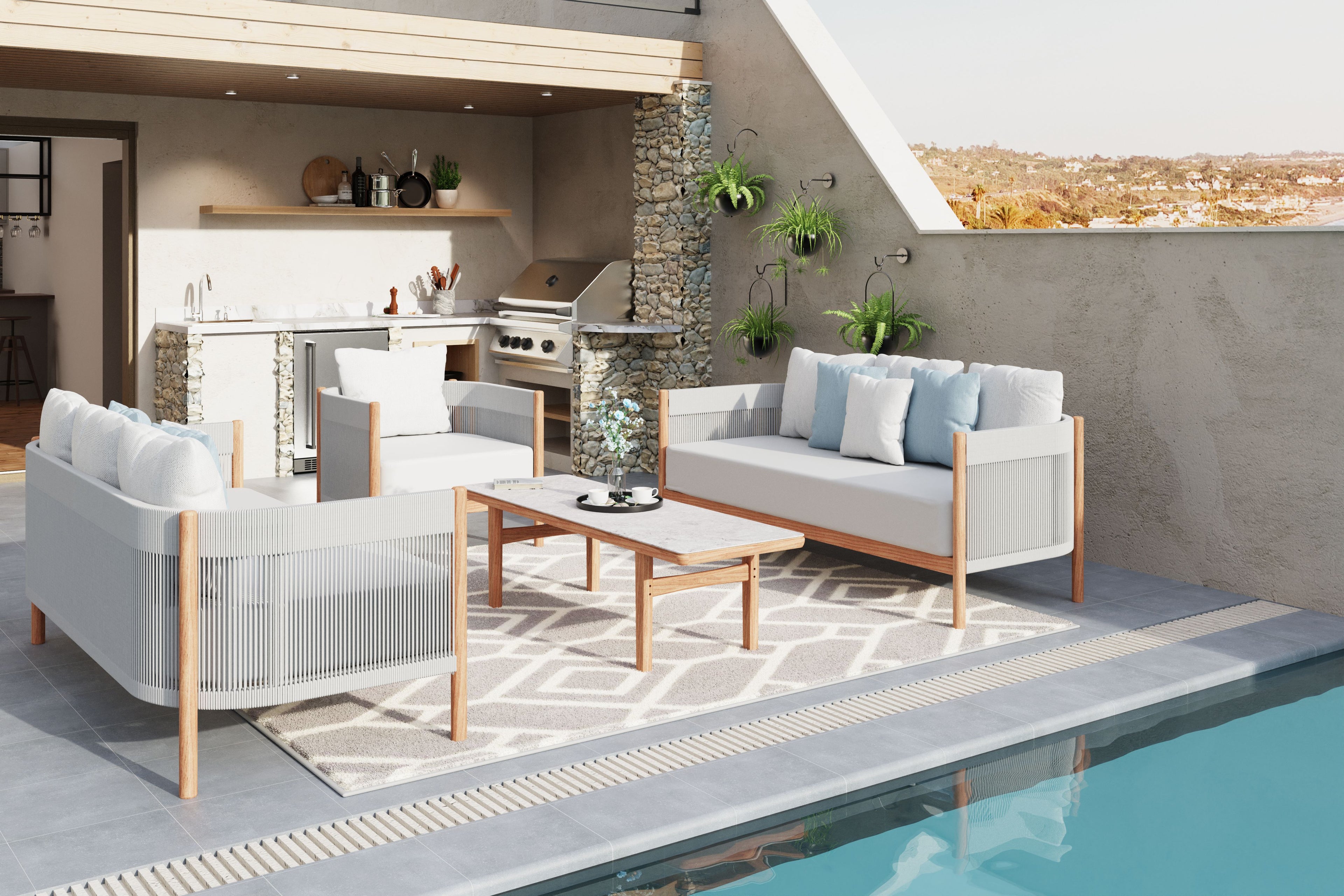 Cocoon Deep-Seated Settee