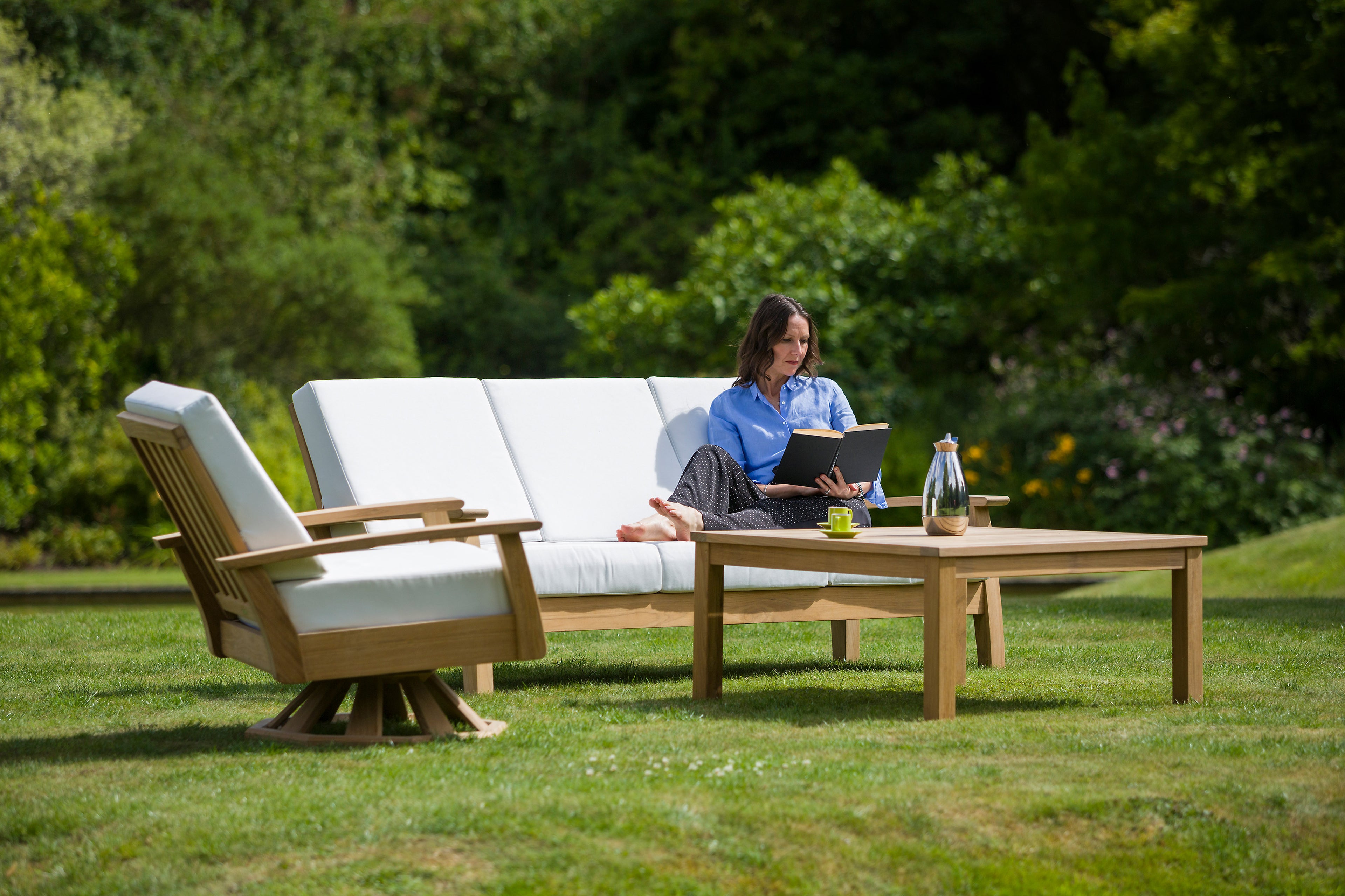 Barlow Tyrie - Haven Teak Deep-Seated Settee