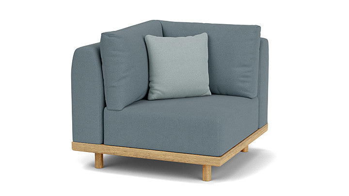 Barlow Tyrie - Harmony Deep-Seated Teak-framed Corner Module