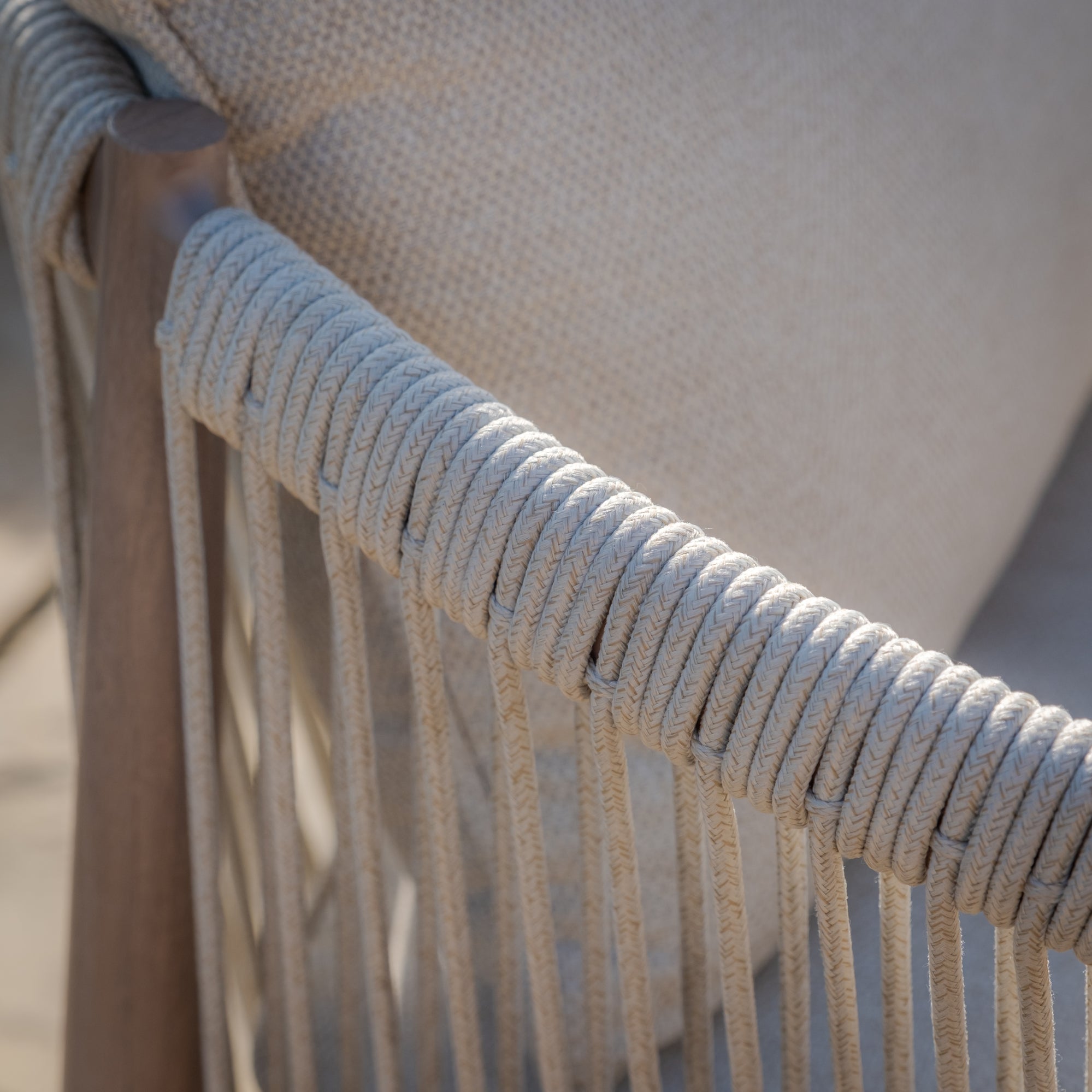 Maze - Havana Rope Weave 8 Seat Square Dining Set