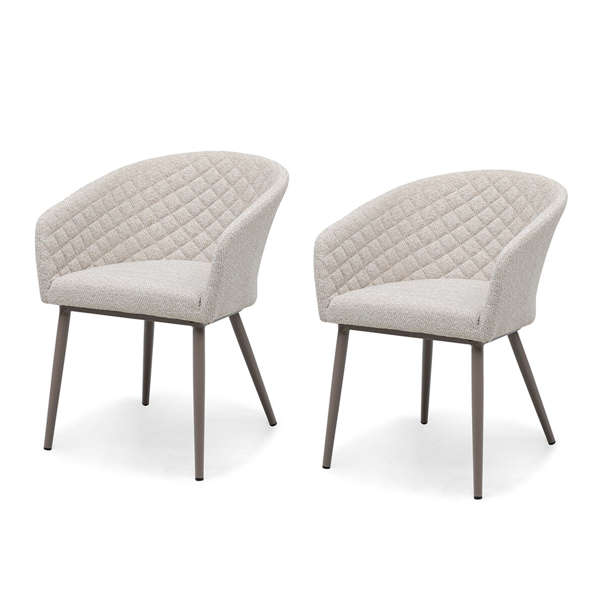 Maze - Outdoor Fabric Pair of Ambition Dining Chairs