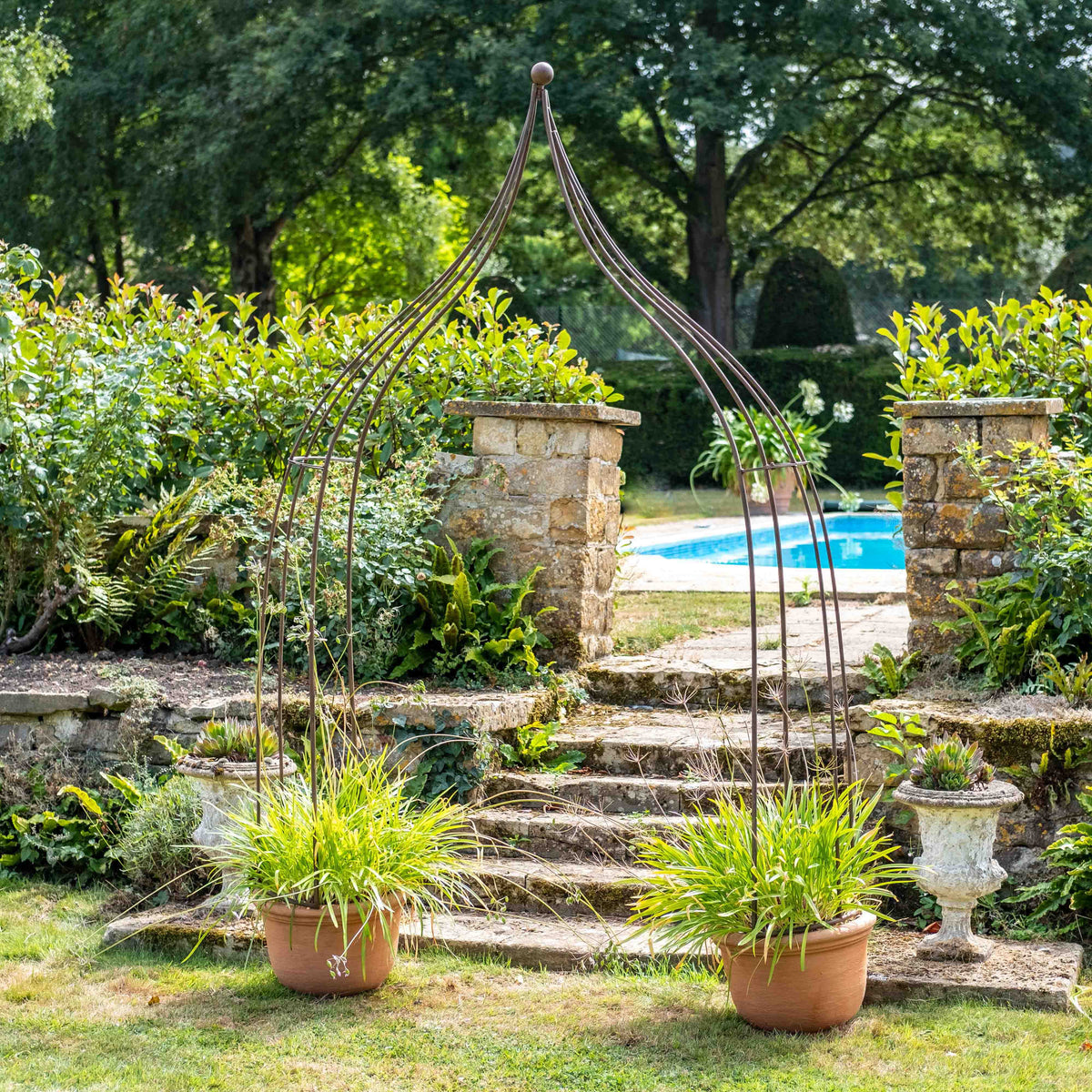 EGF Wigwam Arch Wrought Iron