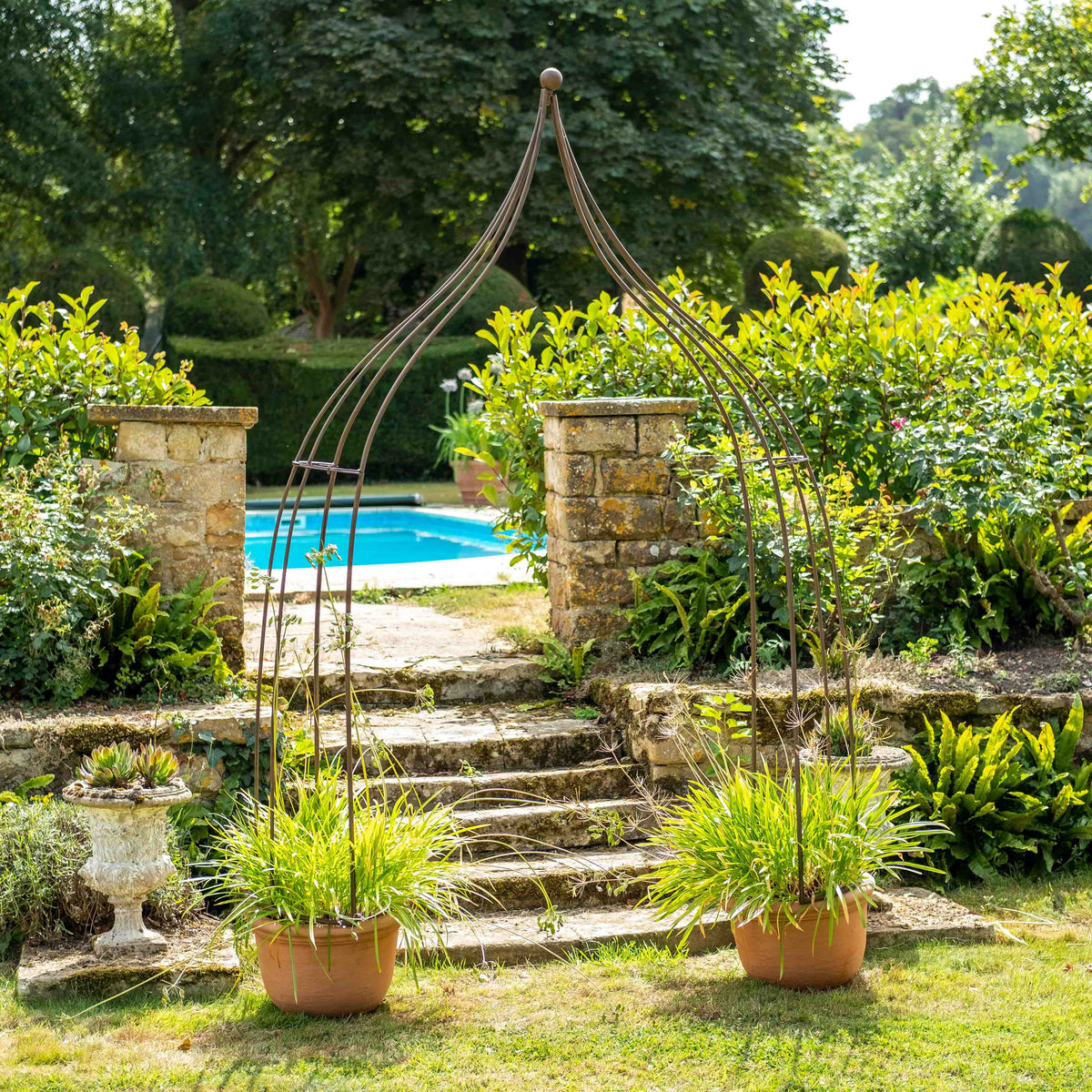 EGF Wigwam Arch Wrought Iron