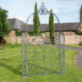 EGF Heritage Gate with Arch Wrought Iron
