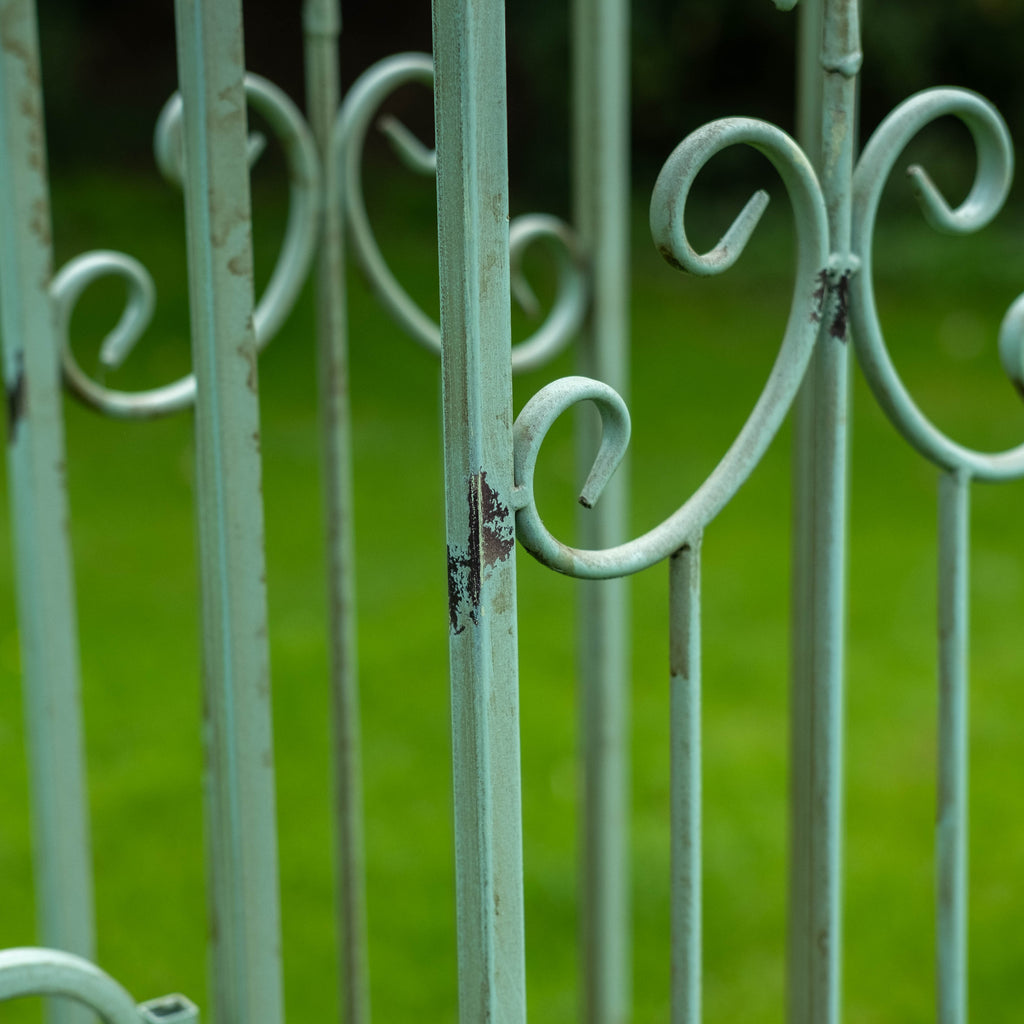 EGF Vintage Arch with Gates Wrought Iron