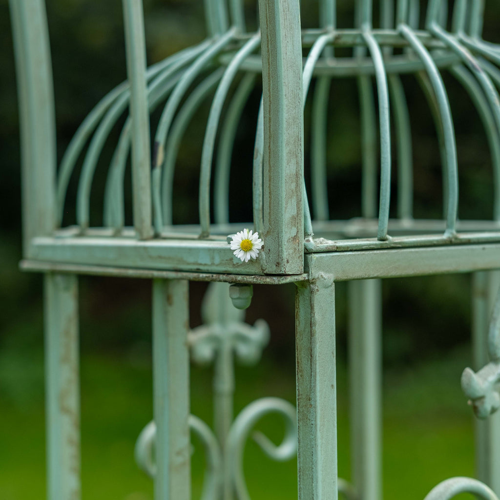 EGF Vintage Arch with Gates Wrought Iron