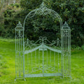 EGF Vintage Arch with Gates Wrought Iron