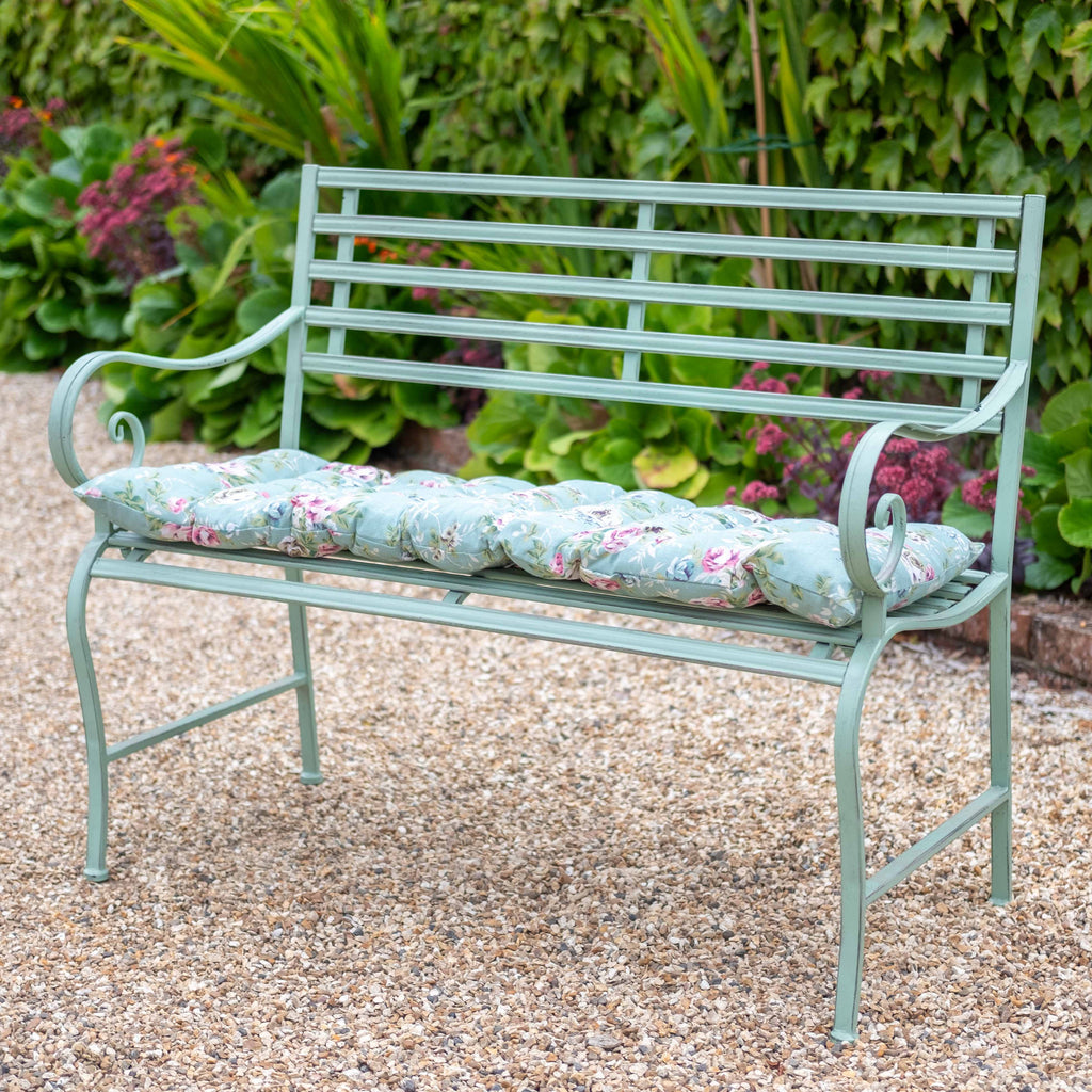 EGF Battersea Slatted Bench Wrought Iron