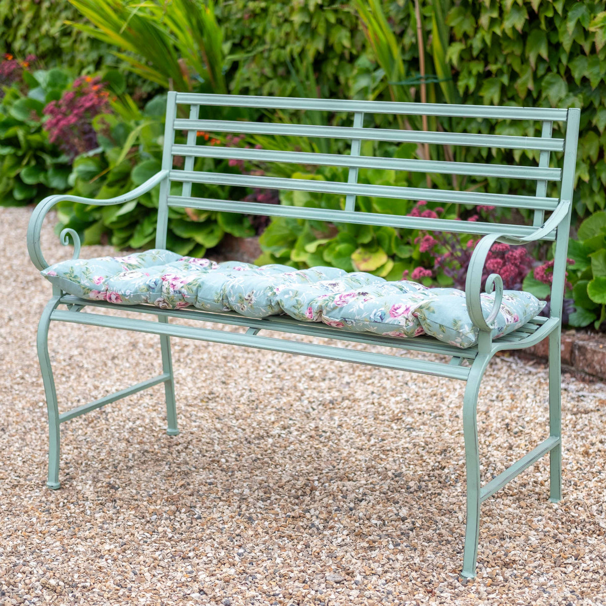 EGF Battersea Slatted Bench Wrought Iron
