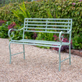 EGF Battersea Slatted Bench Wrought Iron