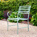 EGF Battersea Slatted Chair Wrought Iron
