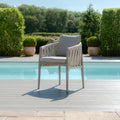 Maze - Milan Rope Weave Pair of Dining Chairs