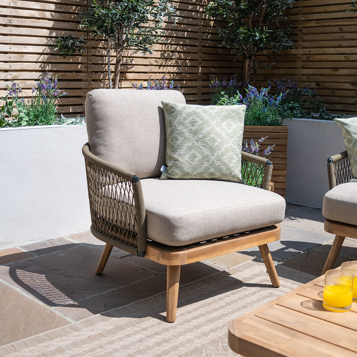 Maze - Bali Rope Weave Lounge Chair
