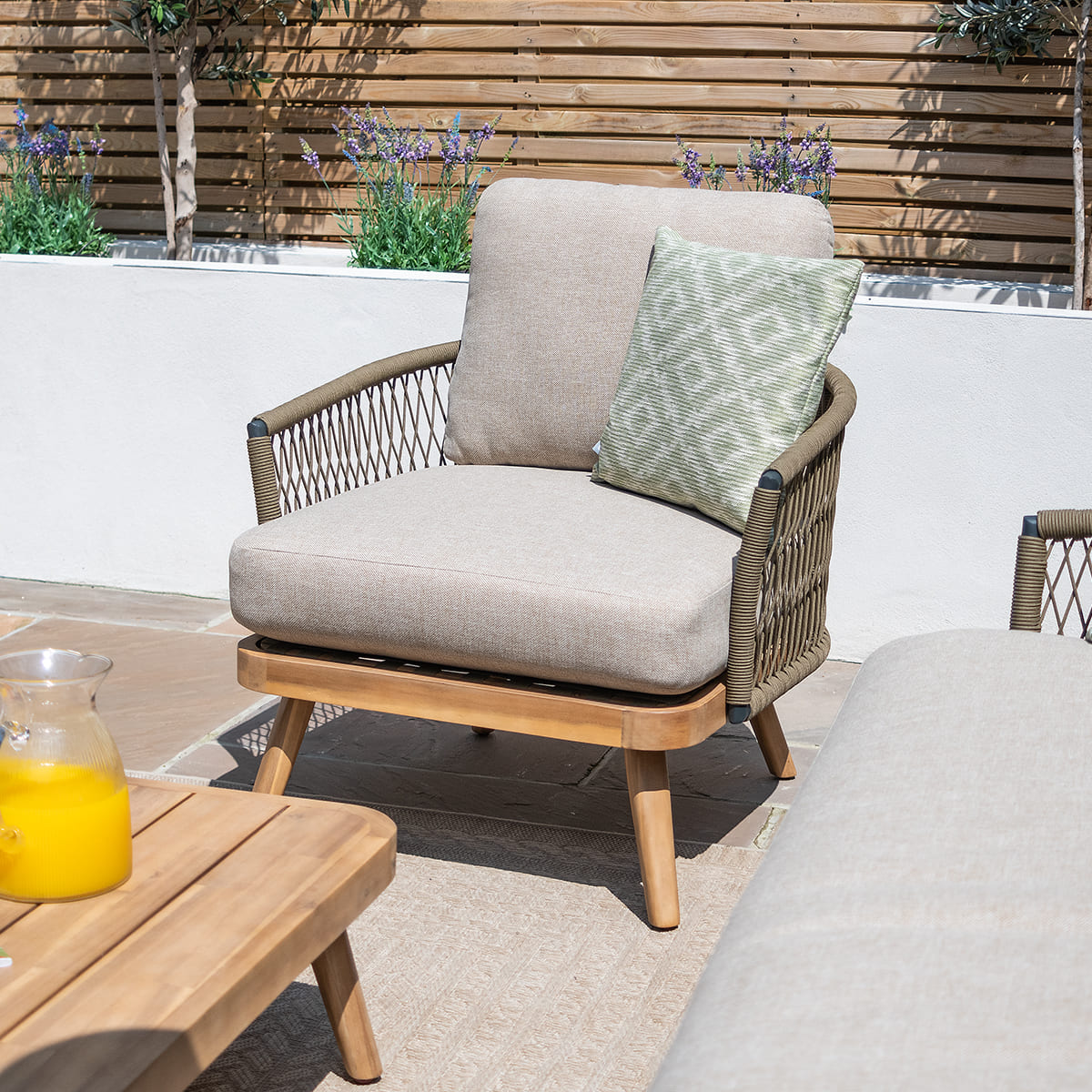 Maze - Bali Rope Weave Lounge Chair