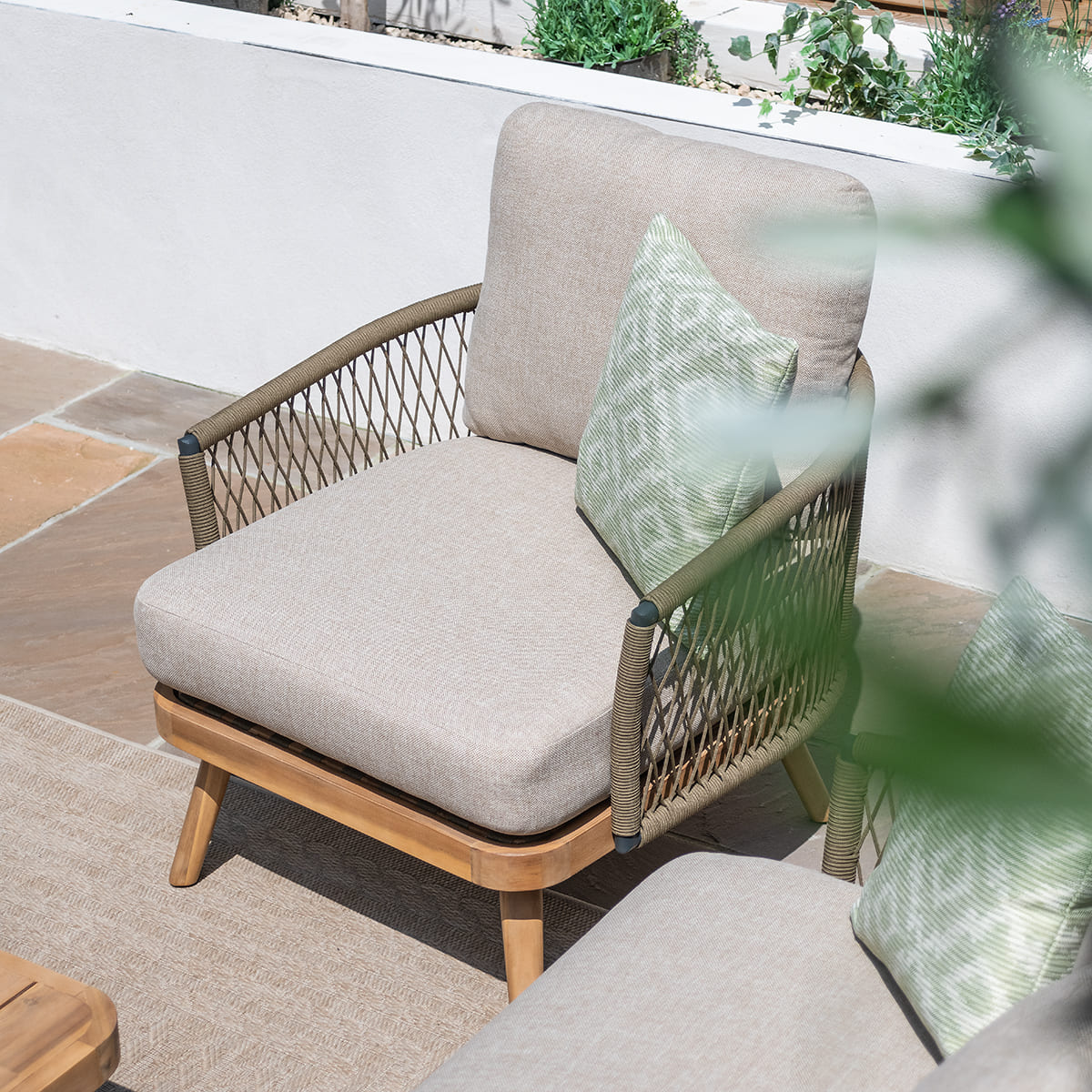 Maze - Bali Rope Weave Lounge Chair