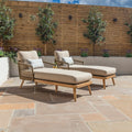 Maze - Bali Rope Weave Double Sunlounger Set