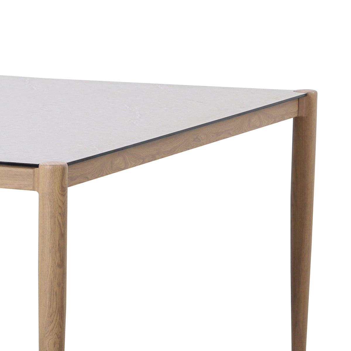 Maze Burford Furniture 8 Seat Aluminium Square Dining Set - Almond Outdoor Garden