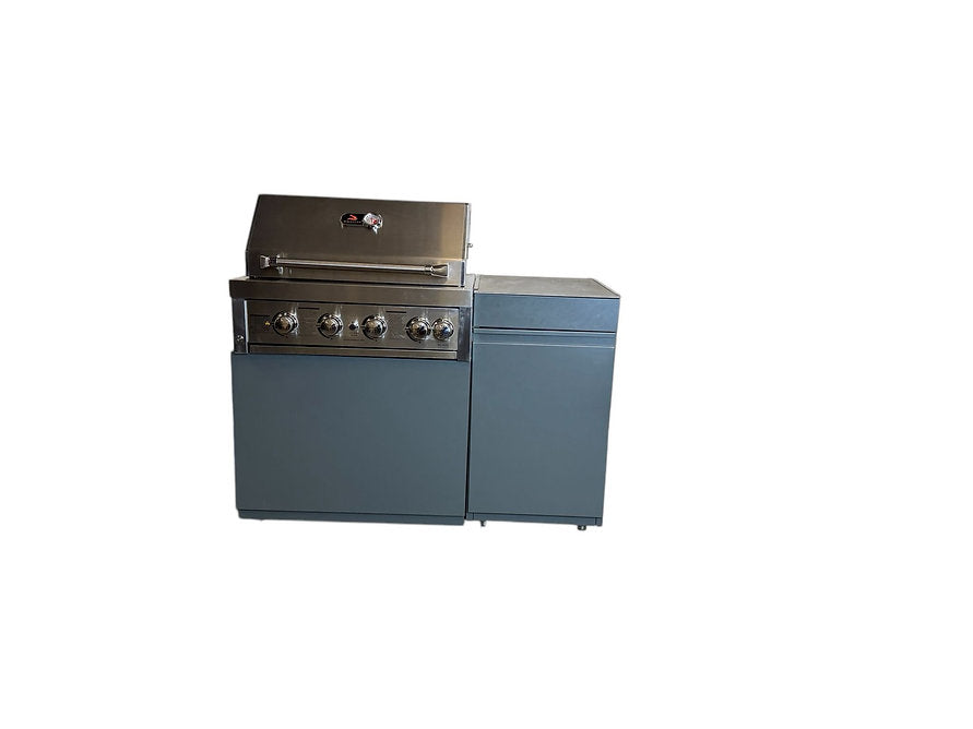 Vision BBQ bare base and gas storage station (Unit only)