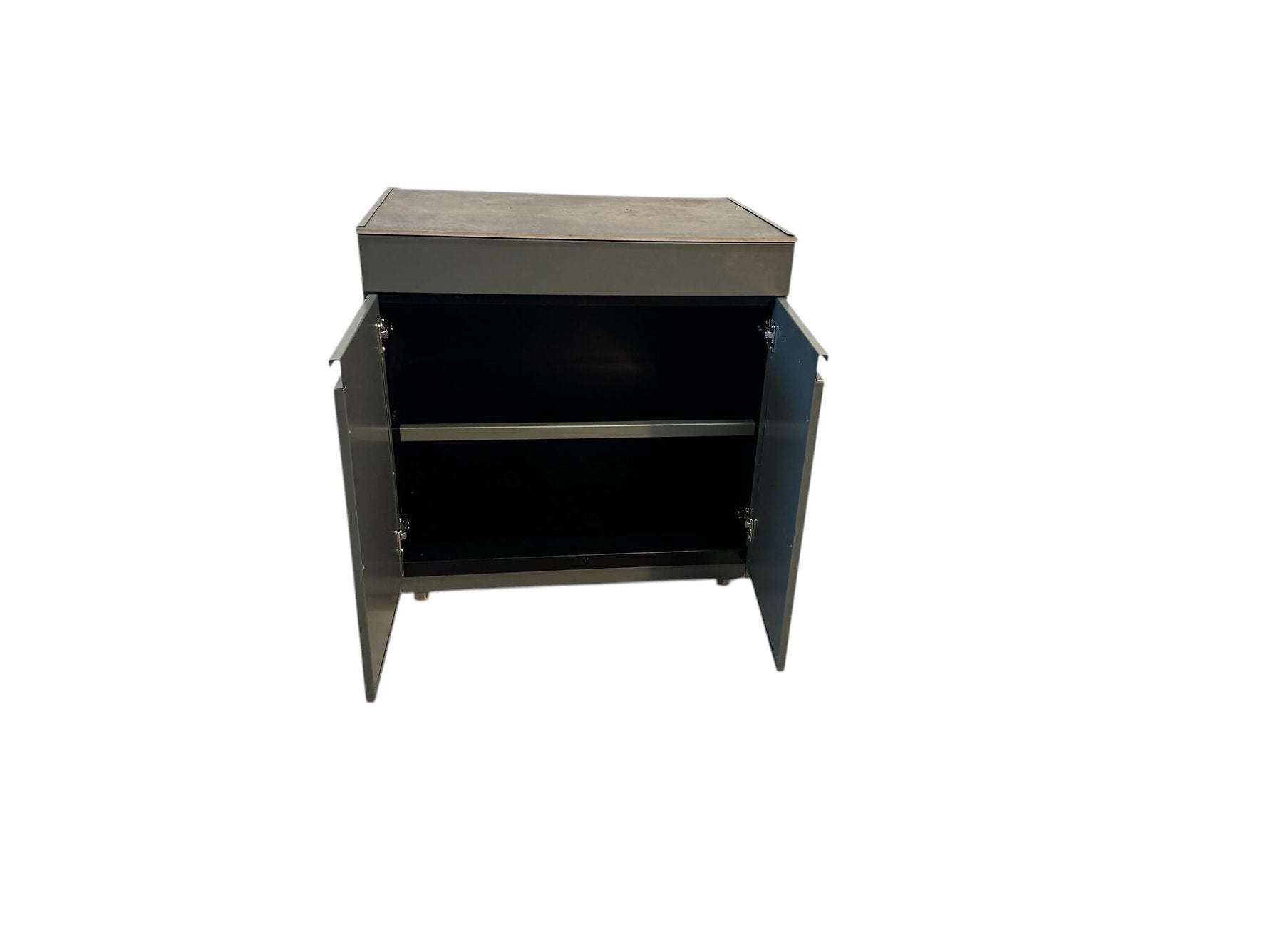 Vision cabinet with doors